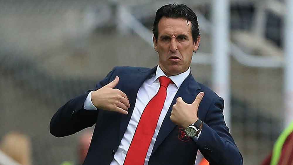 Manager of the Month nomination for Unai Emery