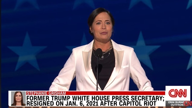 Trump Calls His Supporters "Basement Dwellers": Former Trump Press Secretary Stephanie Grisham Condemns Ex-President Watch Full Speech She reveals what Trump is like when cameras are off